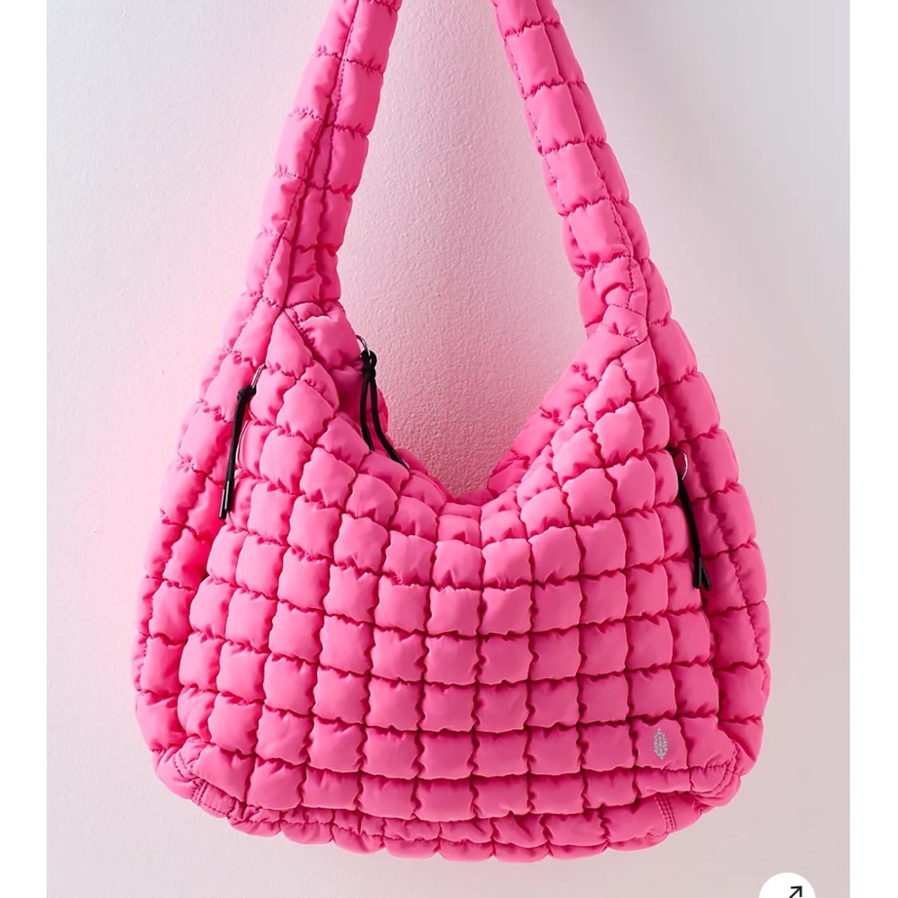 Free People Movement Quilted Carryall in Bubblegum